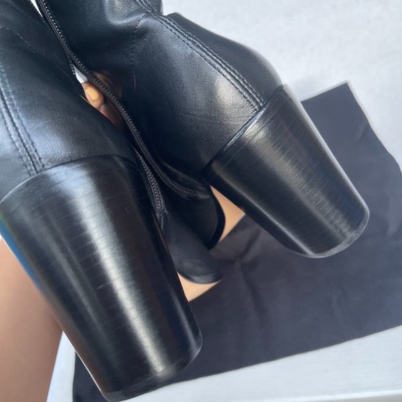 Schutz Amellie Bootie Black 10 - Picture 4 of 10